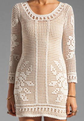 Crochet dress PATTERN – boho style