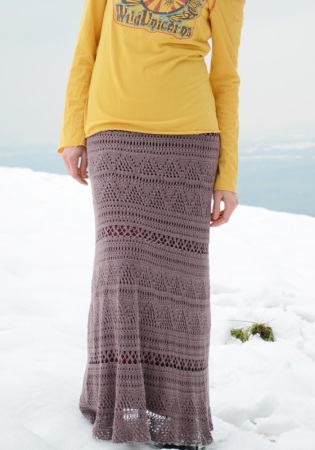 Crochet maxi skirt PATTERN for sizes xs-XL, detailed TUTORIAL for every row with charts and photos