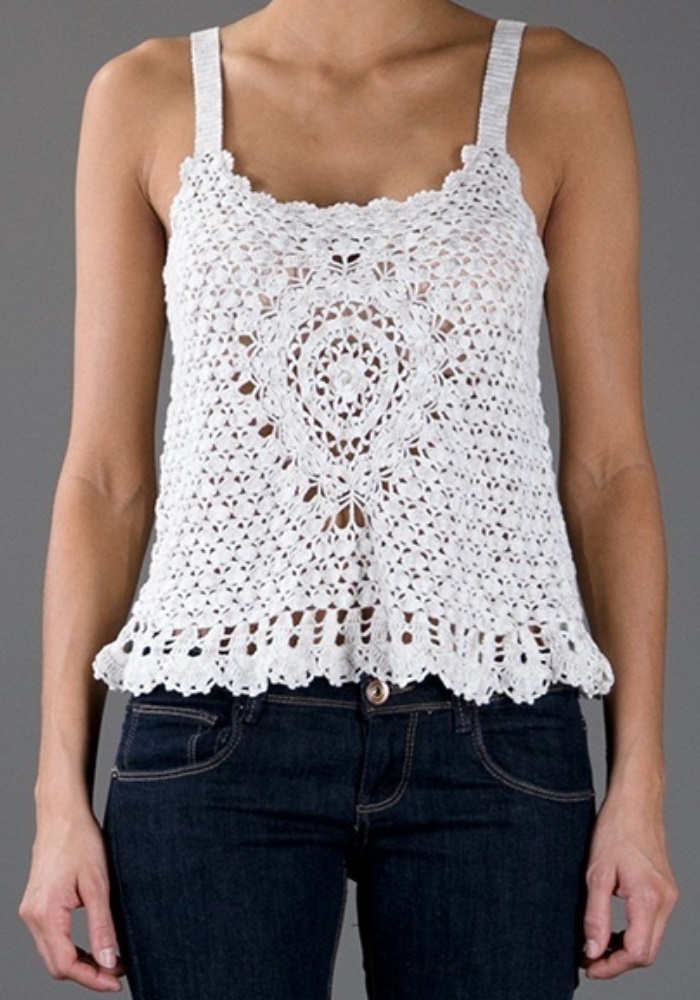 Crochet top PATTERN – Odd Molly design