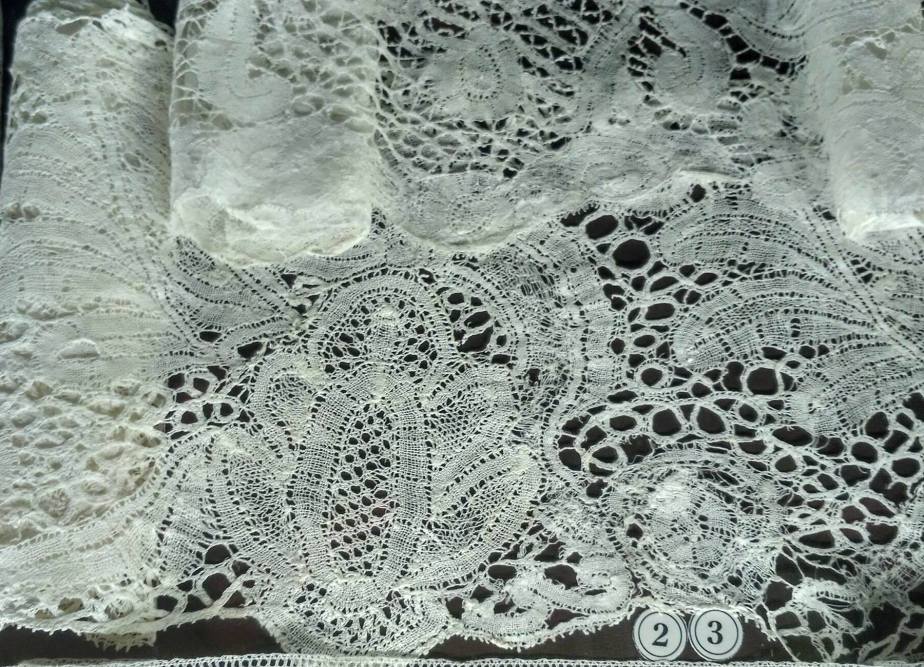 Antique fabric lace (Rundale Palace Museum)