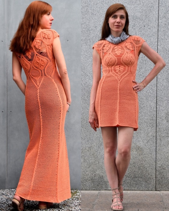 Crochet maxi dress – PATTERN