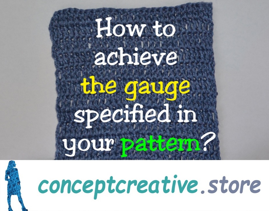 How to achieve the gauge specified in the pattern